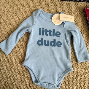 Little dude onesie